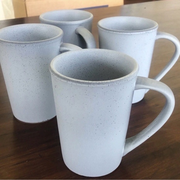 Steelite Anfora 100 year 2021 Elegant Gray Stoneware Mug Set 6pcs Cups New - Picture 2 of 6